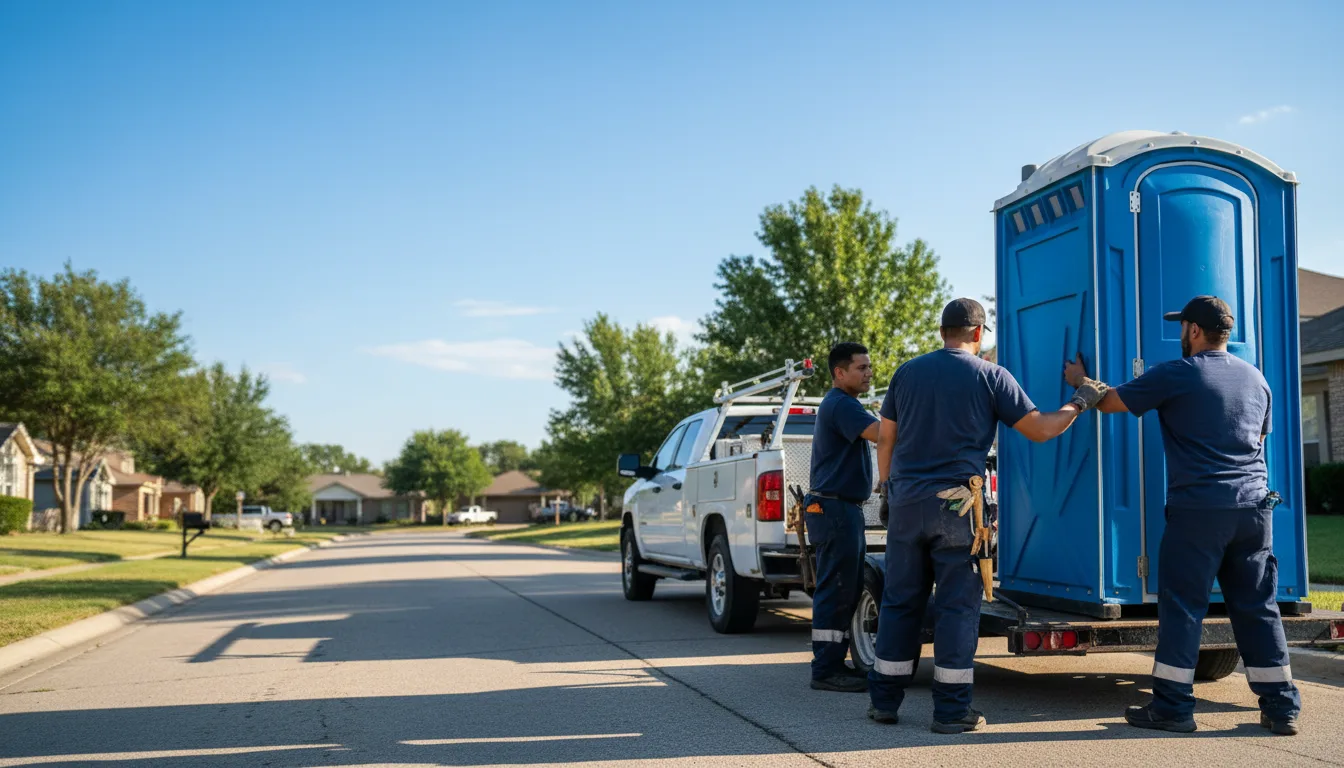 Portable Toilet Rental in Norvell, MI near me